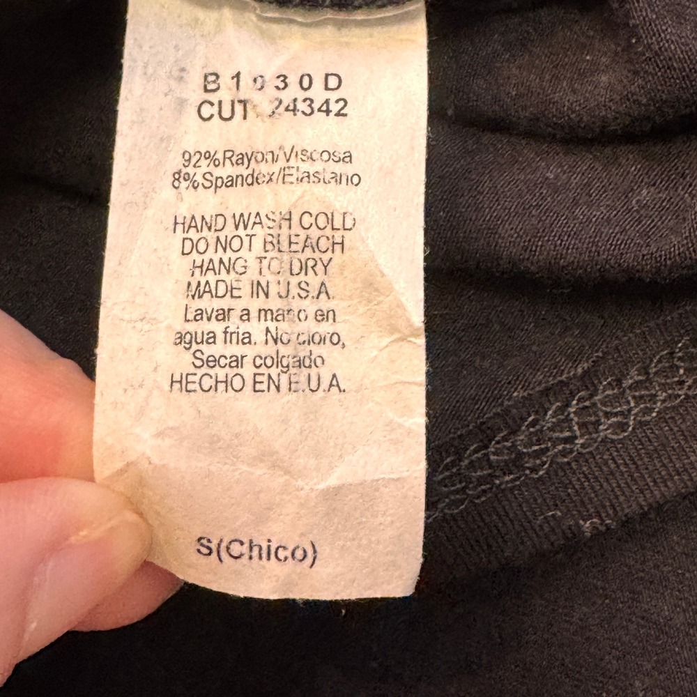 Stella Luce Black Tank Maxi Dress Twist Front Gathered Detail Sleeveless Small S - Picture 4 of 4